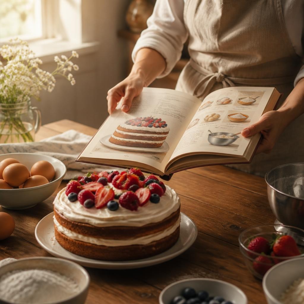 Illustration for the English word “recipe”