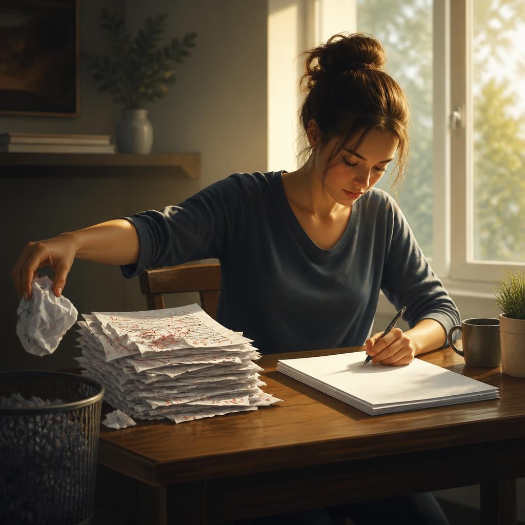 Illustration for the English word “redo”