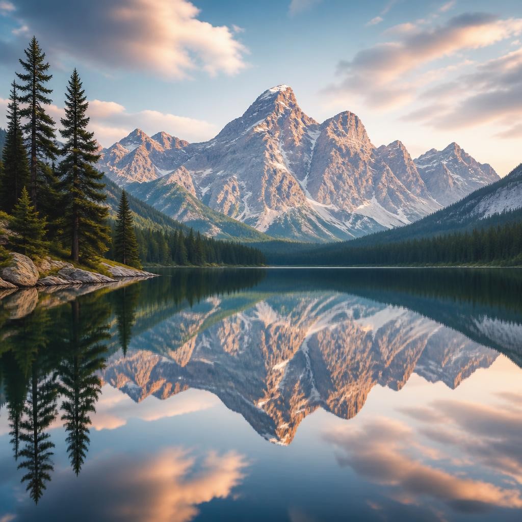 Illustration for the English word “reflect”