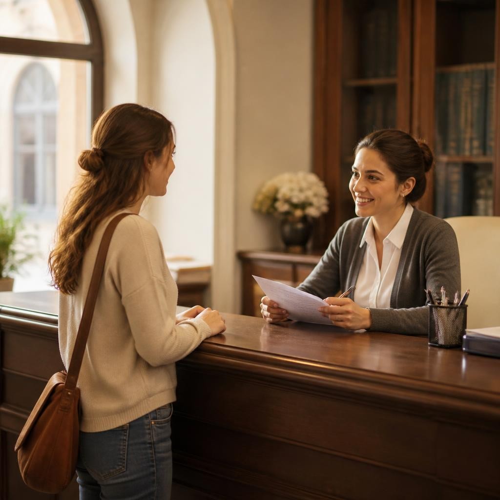 Illustration for the English word “registrar”