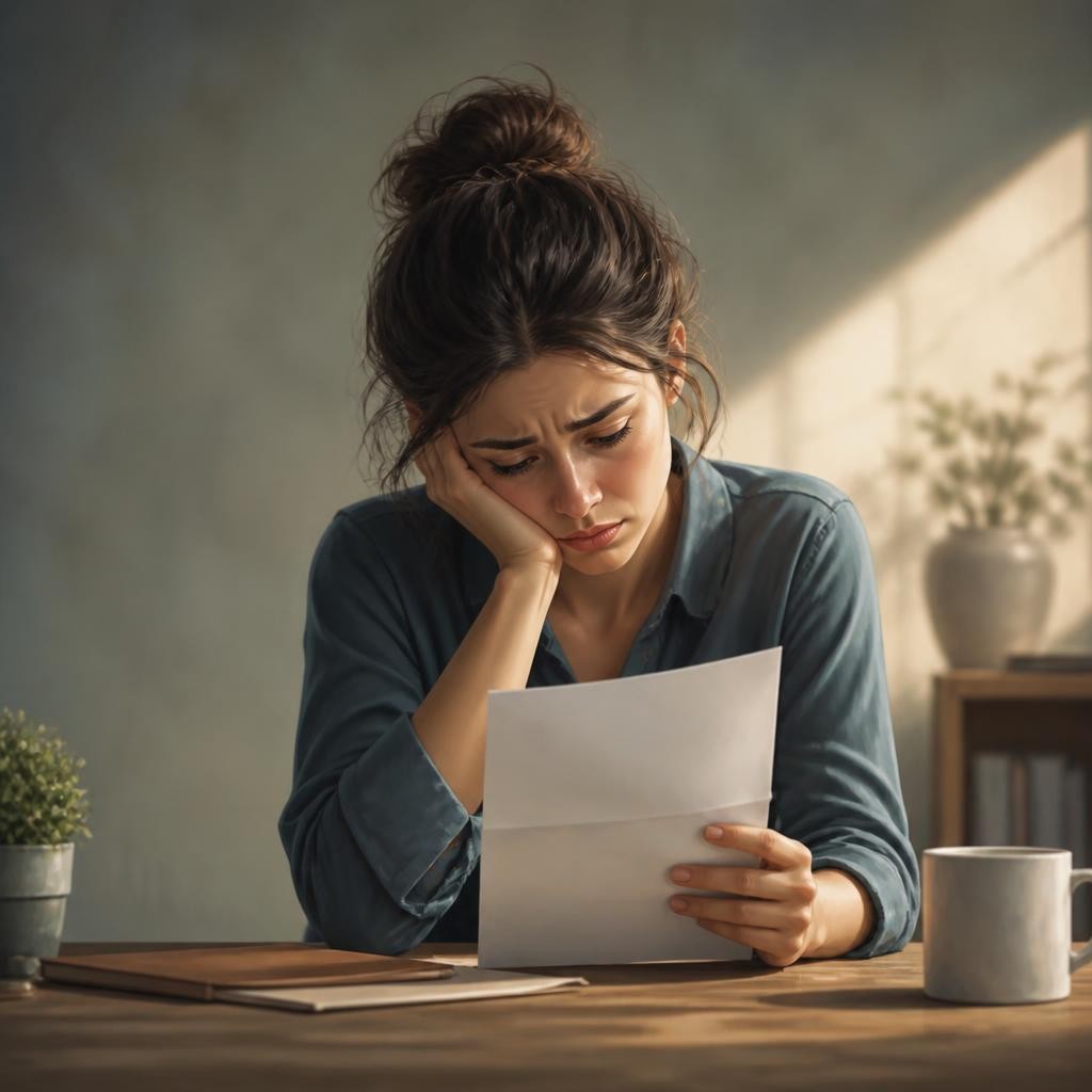 Illustration for the English word “rejection”