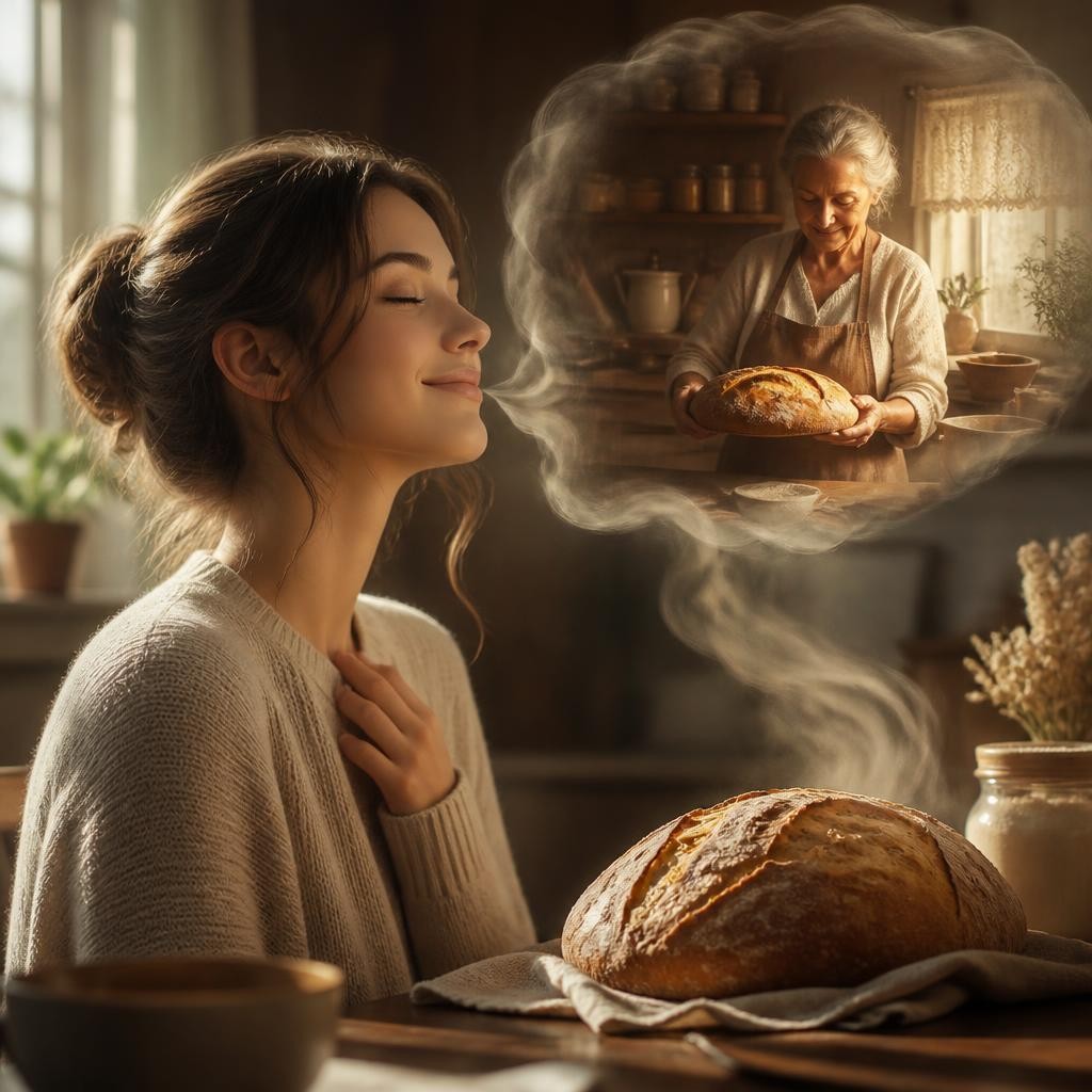 Illustration for the English word “reminiscent”
