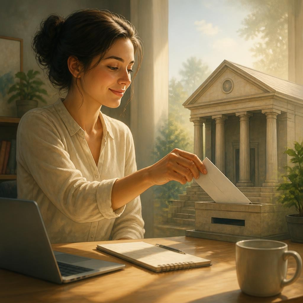 Illustration for the English word “repayment”