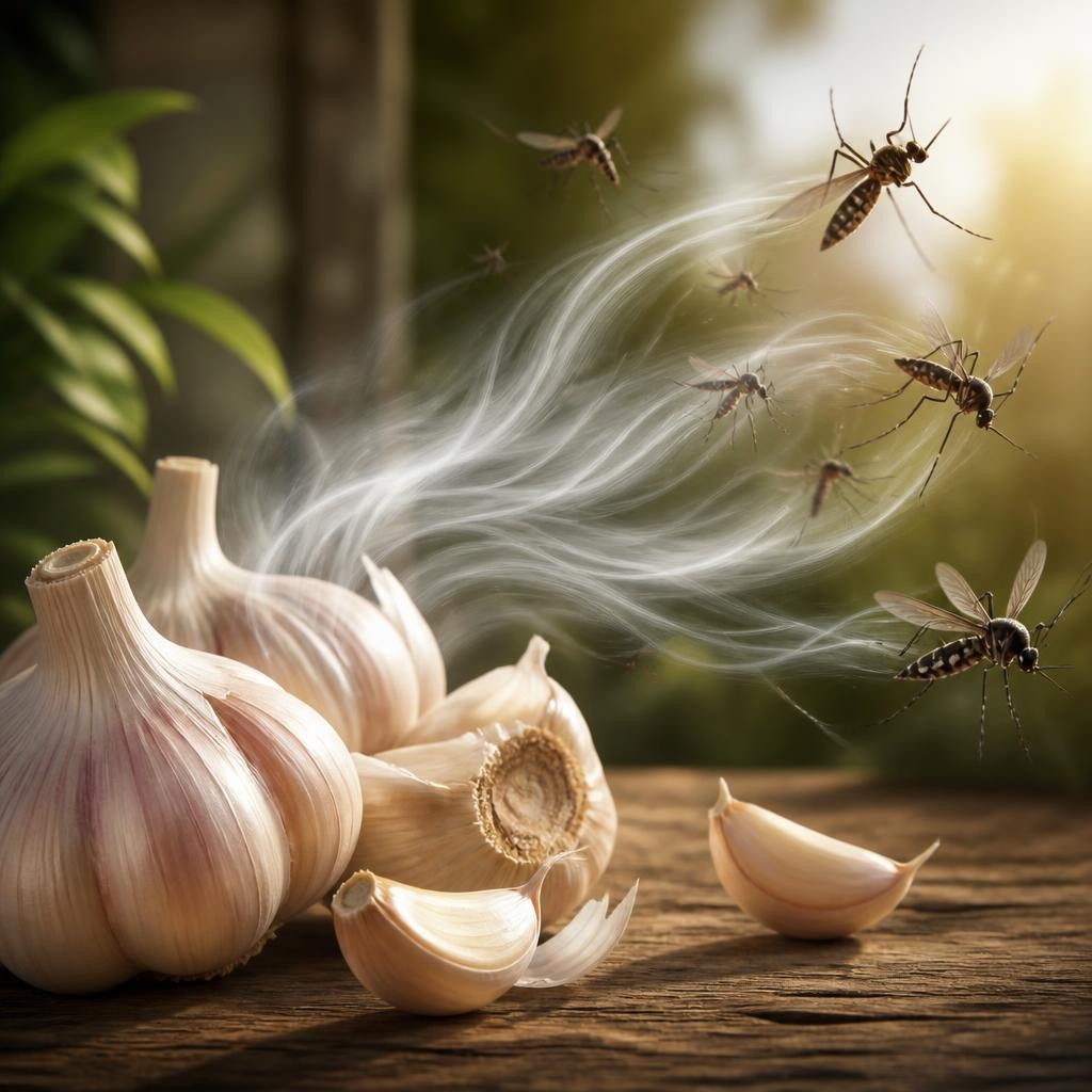 Illustration for the English word “repel”