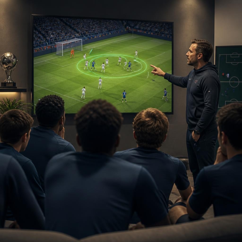 Illustration for the English word “replay”