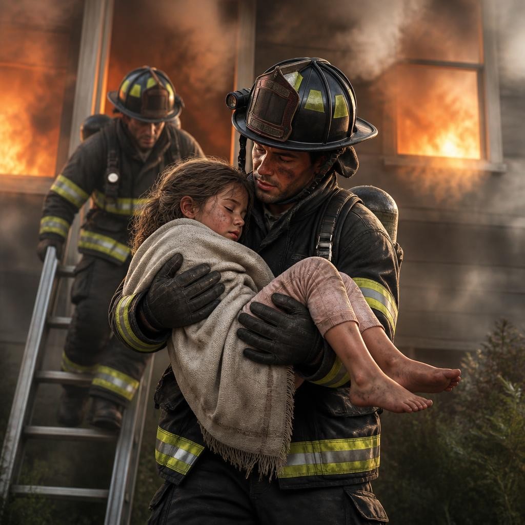 Illustration for the English word “rescue”