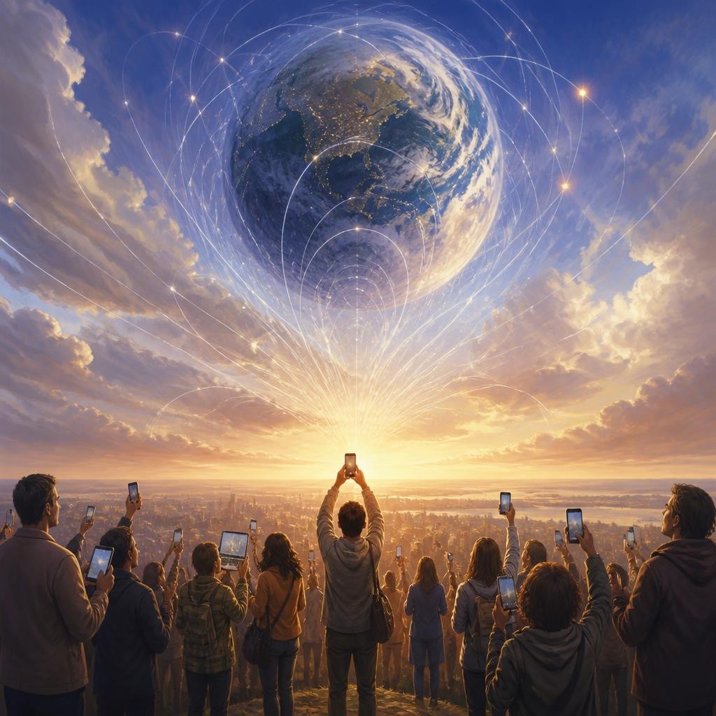 Illustration for the English word “revolution”