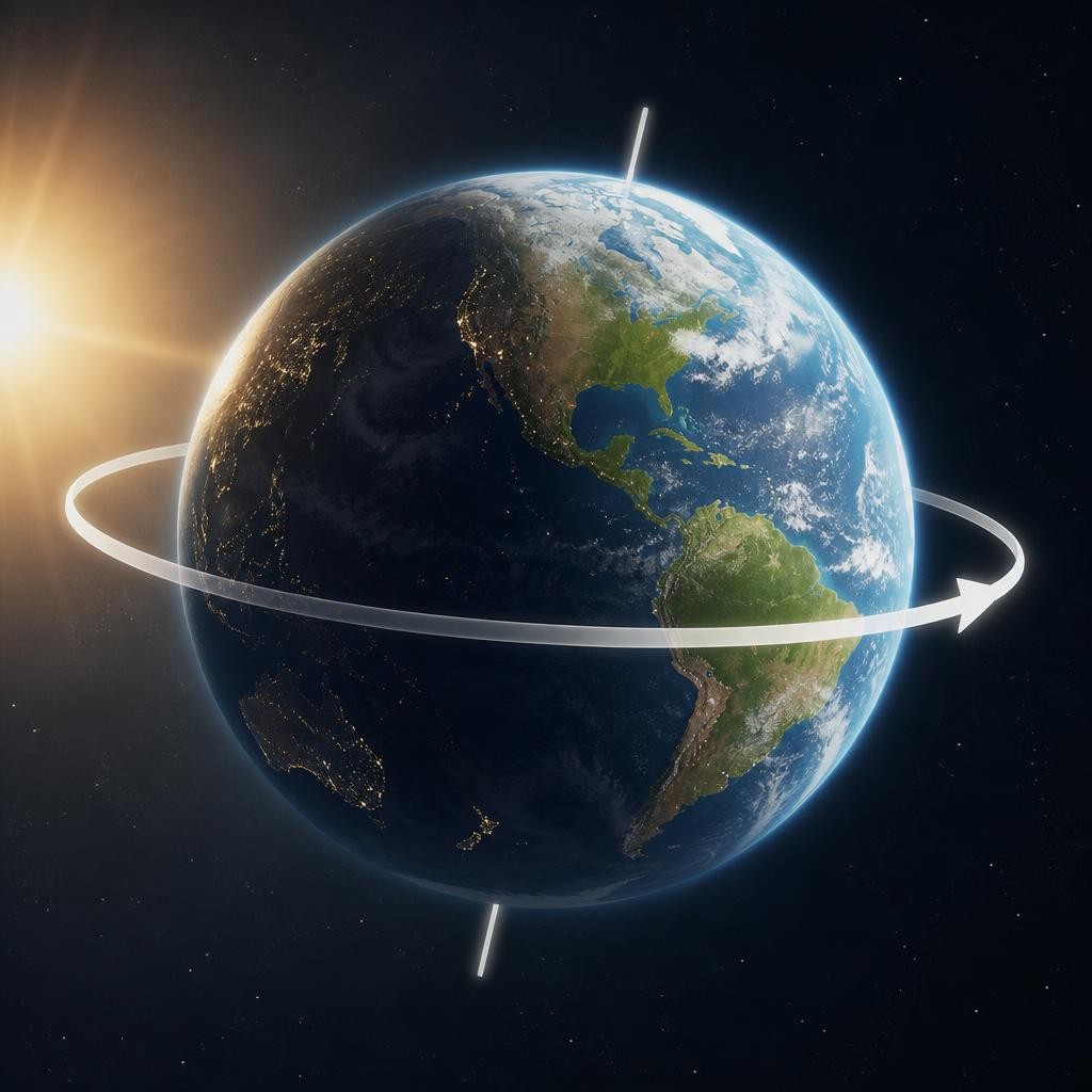Illustration for the English word “rotation”