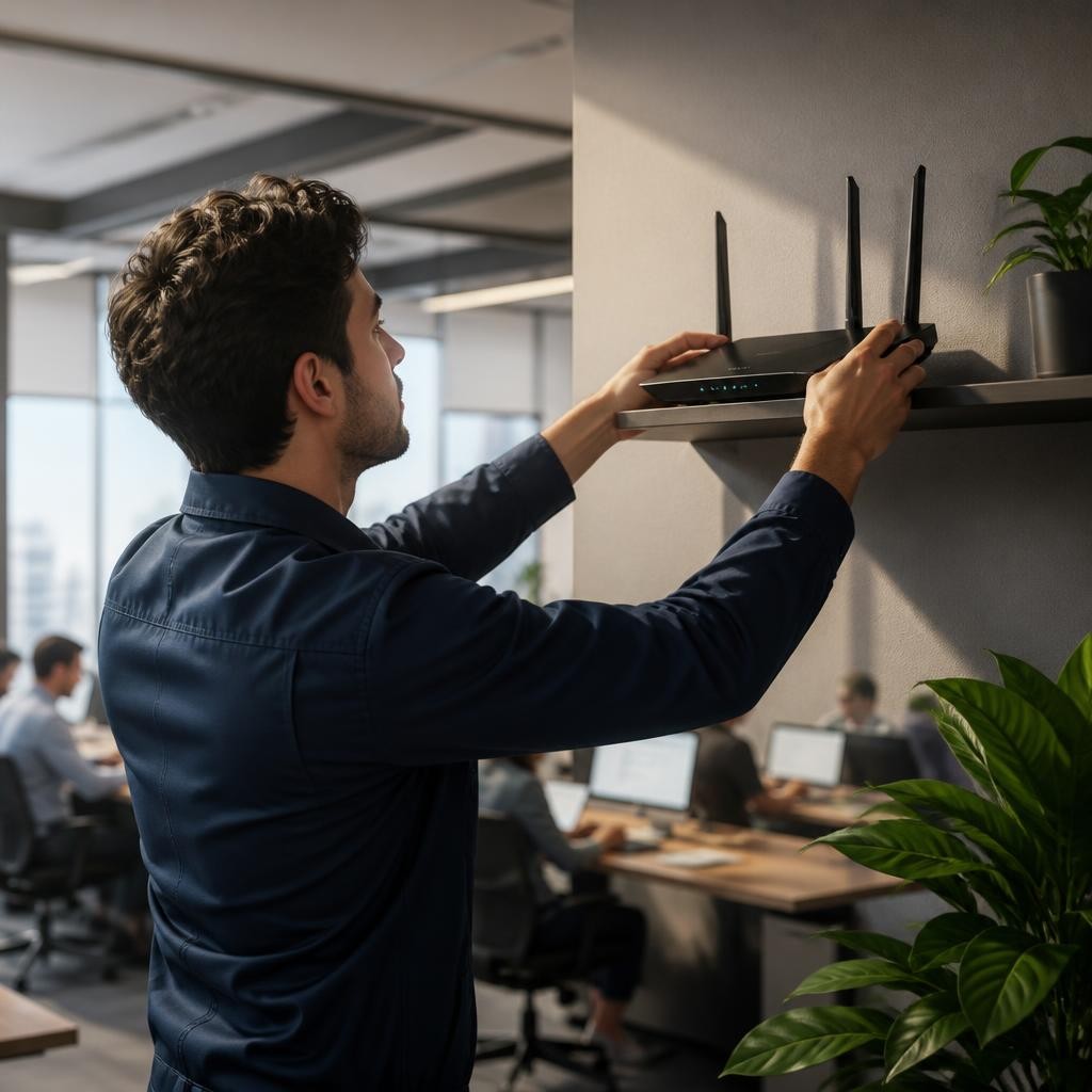 Illustration for the English word “router”