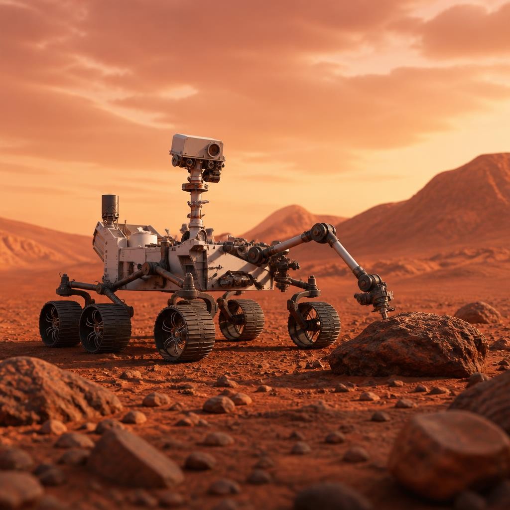 Illustration for the English word “rover”