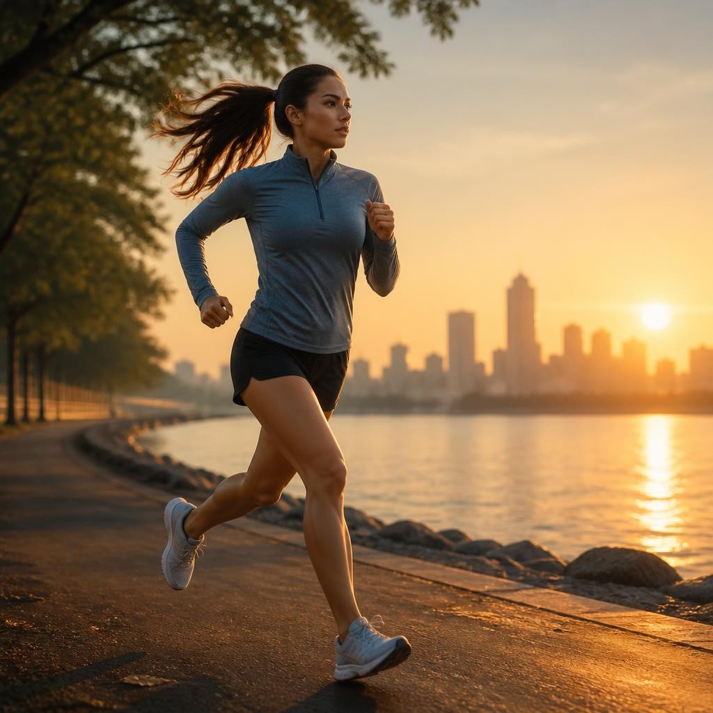 Illustration for the English word “runner”