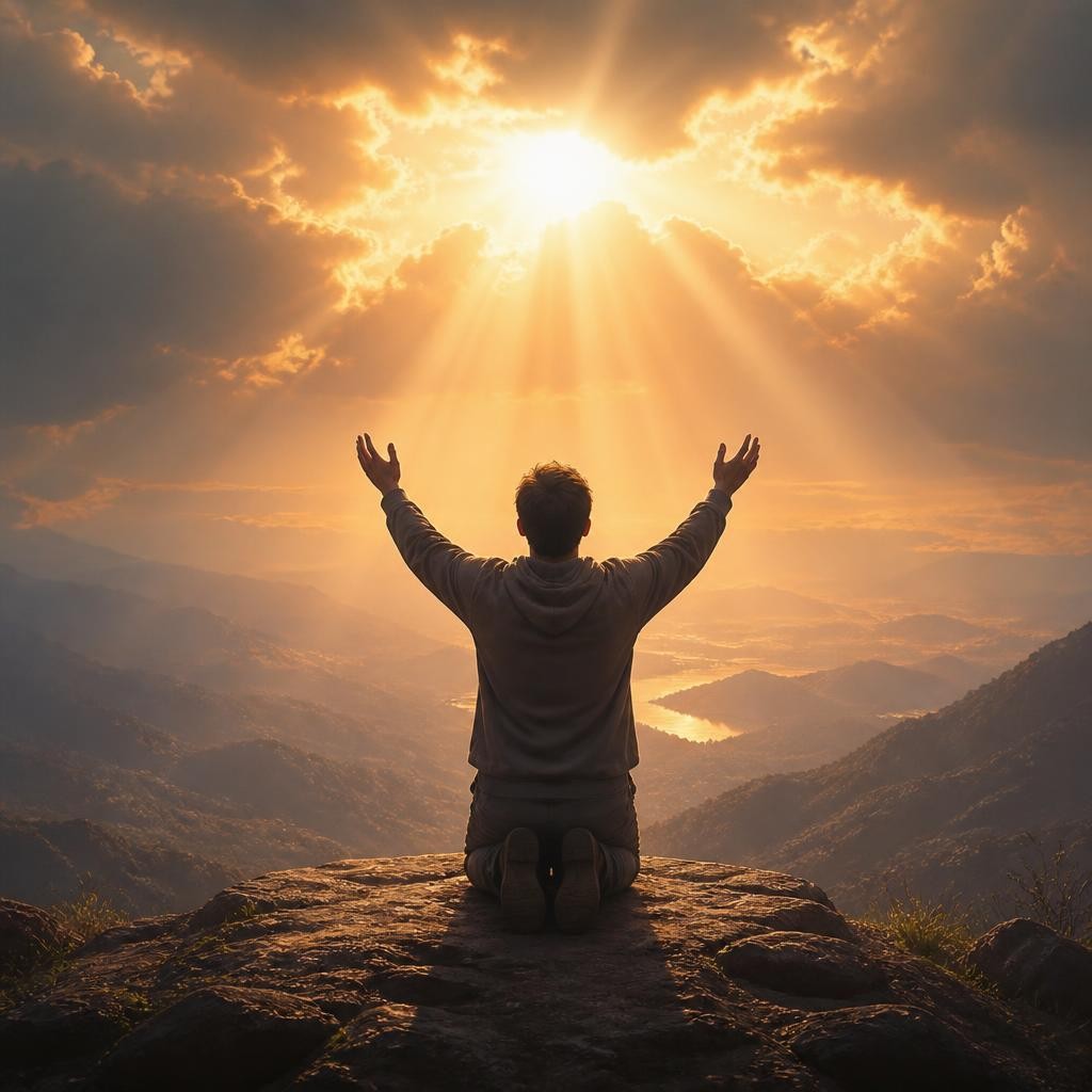 Illustration for the English word “salvation”