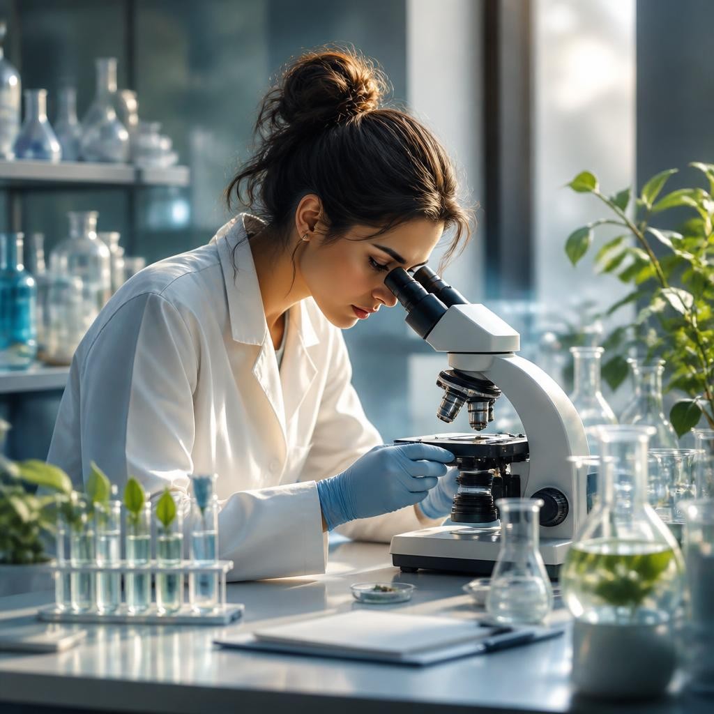 Illustration for the English word “scientific”
