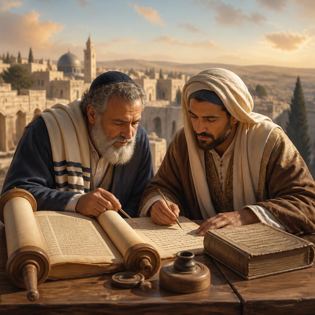 Illustration for the English word “semitic”