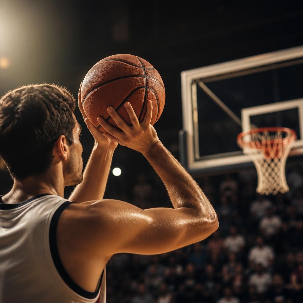 Illustration for the English word “shot”