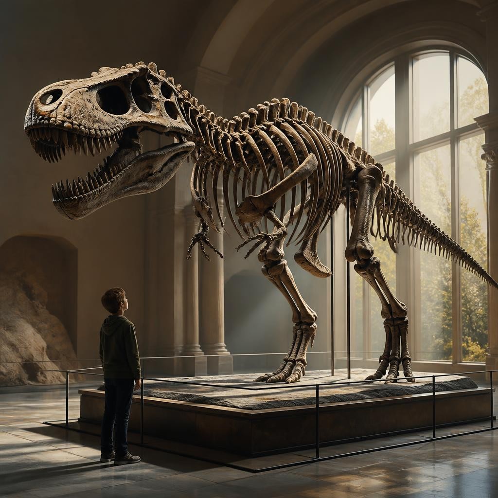 Illustration for the English word “skeleton”