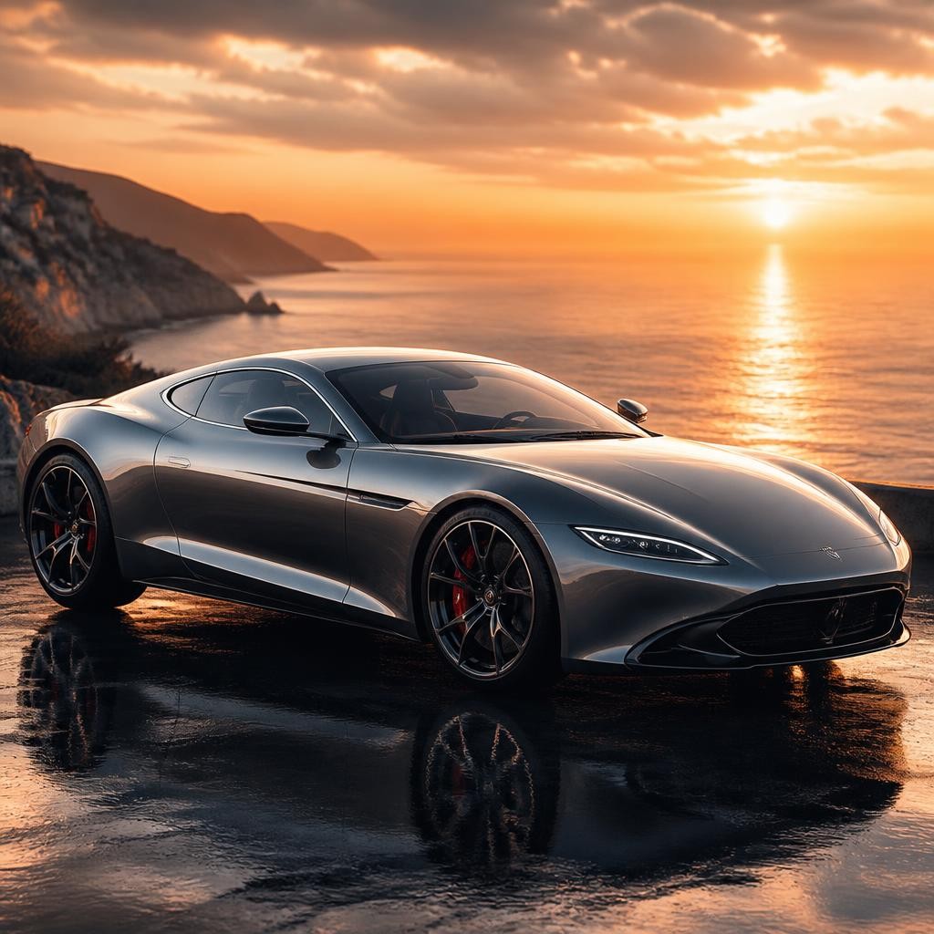 Illustration for the English word “sleek”