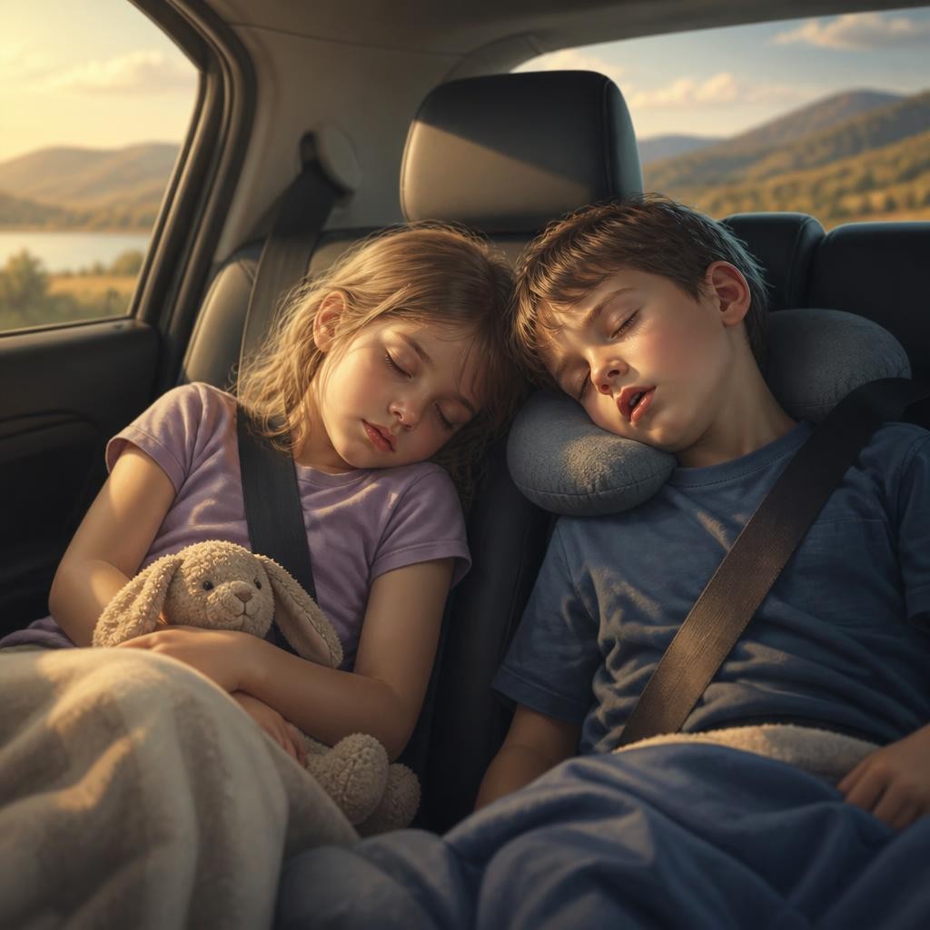Illustration for the English word “sleepy”