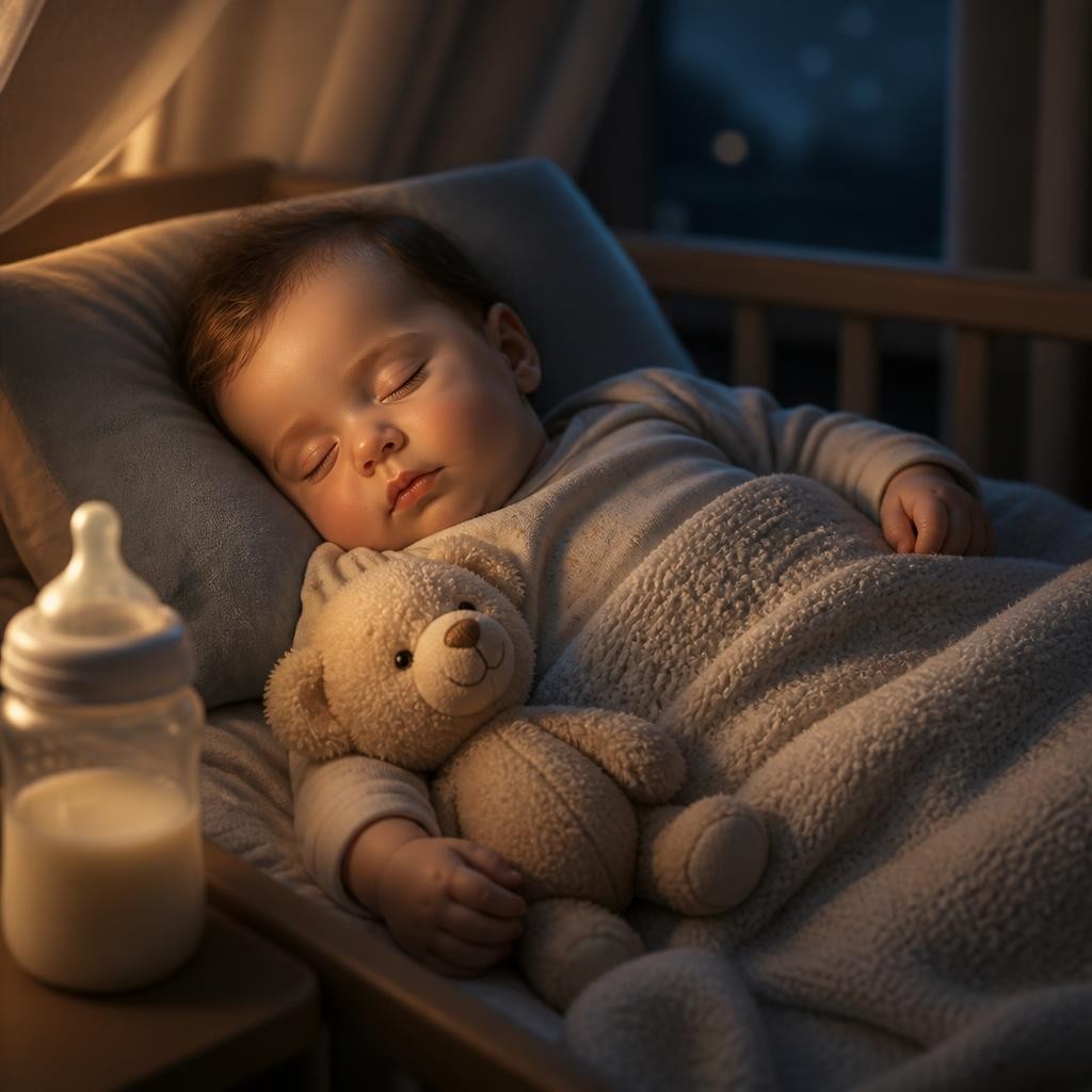 Illustration for the English word “slumber”