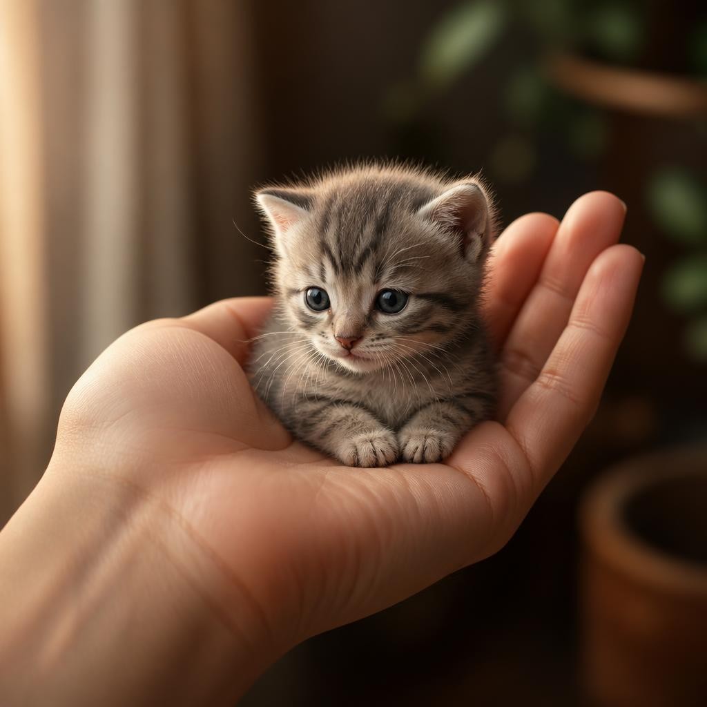 Illustration for the English word “small”