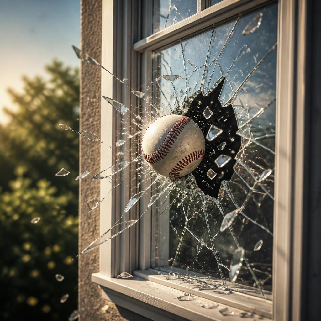 Illustration for the English word “smash”
