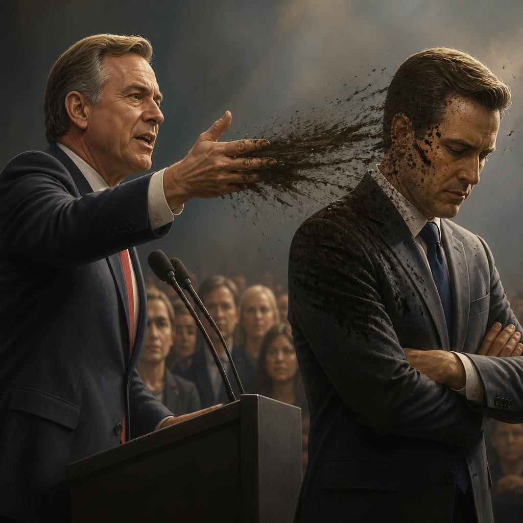 Illustration for the English word “smear”