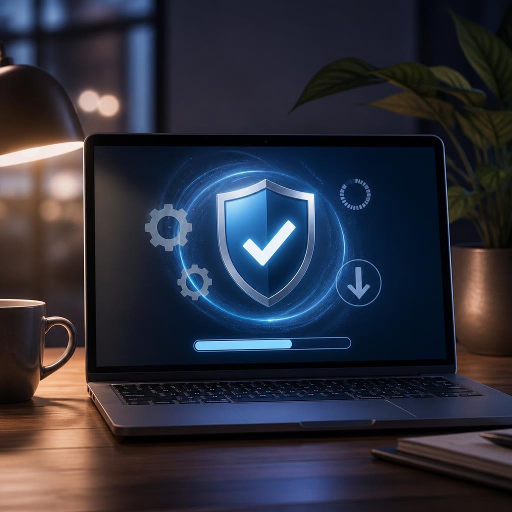 Illustration for the English word “software”