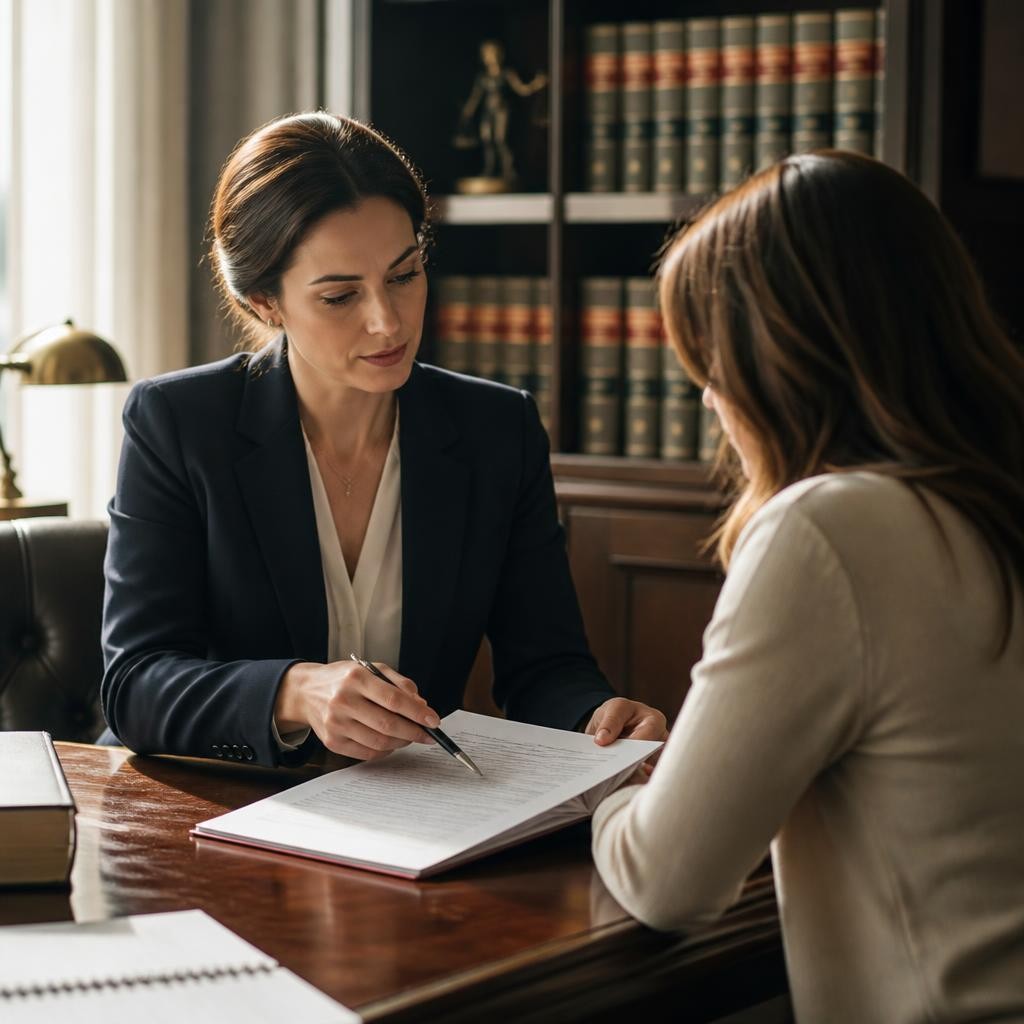 Illustration for the English word “solicitor”