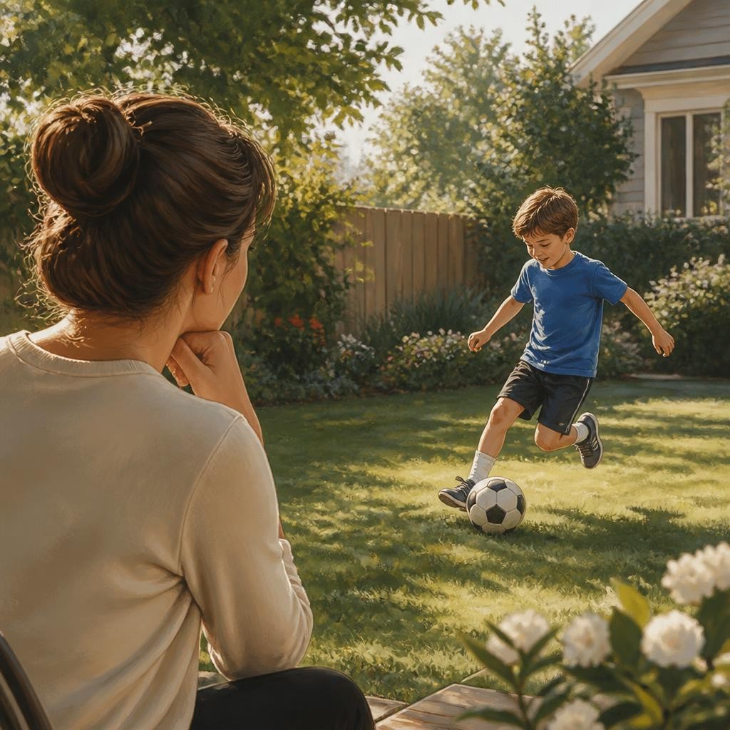 Illustration for the English word “son”
