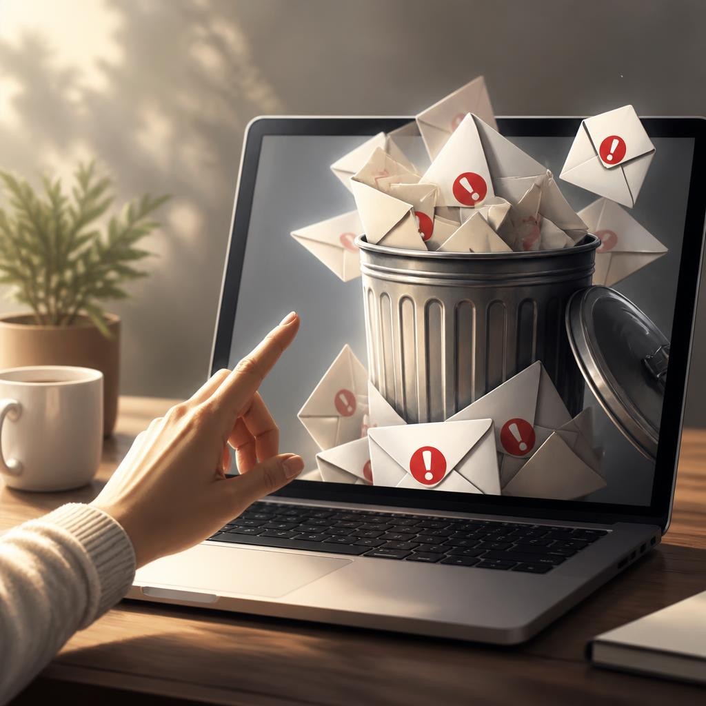 Illustration for the English word “spam”