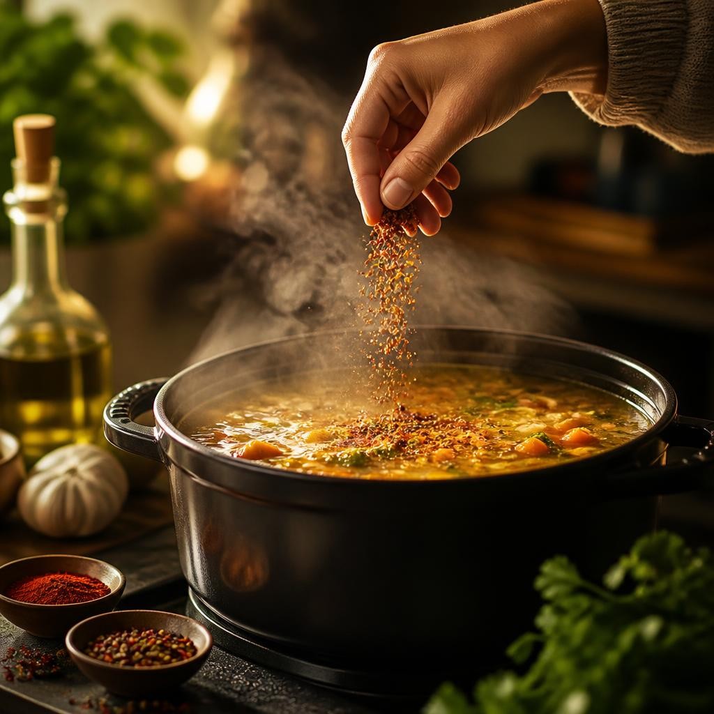 Illustration for the English word “spice”
