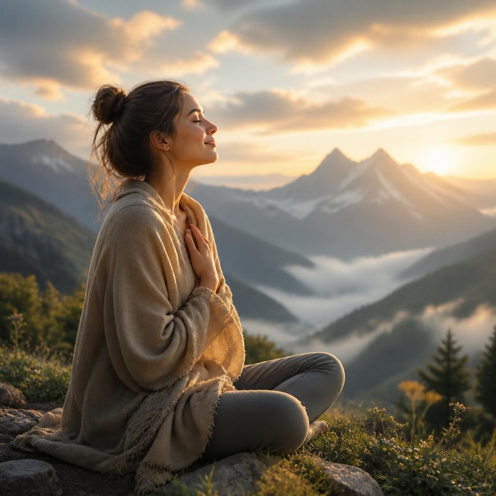 Illustration for the English word “spiritually”