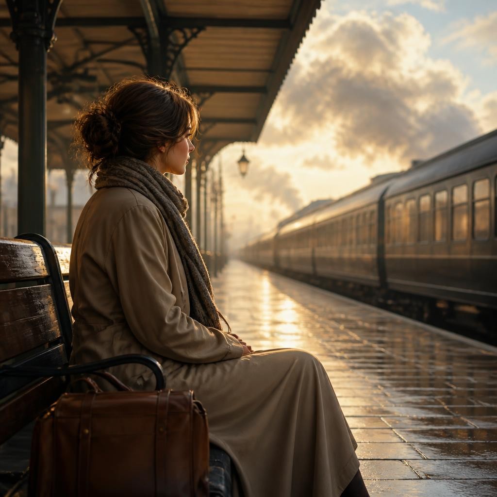 Illustration for the English word “station”