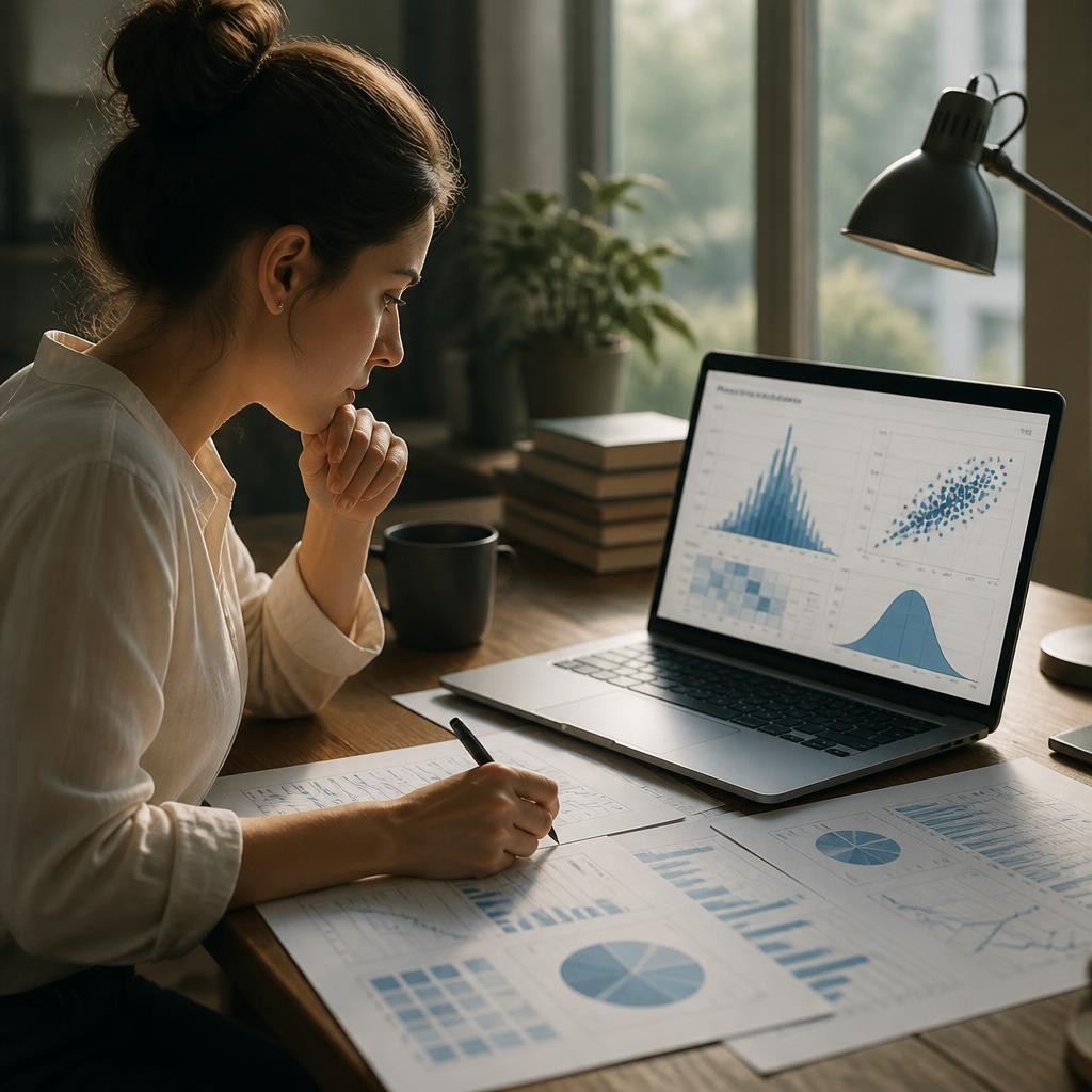 Illustration for the English word “statistical”