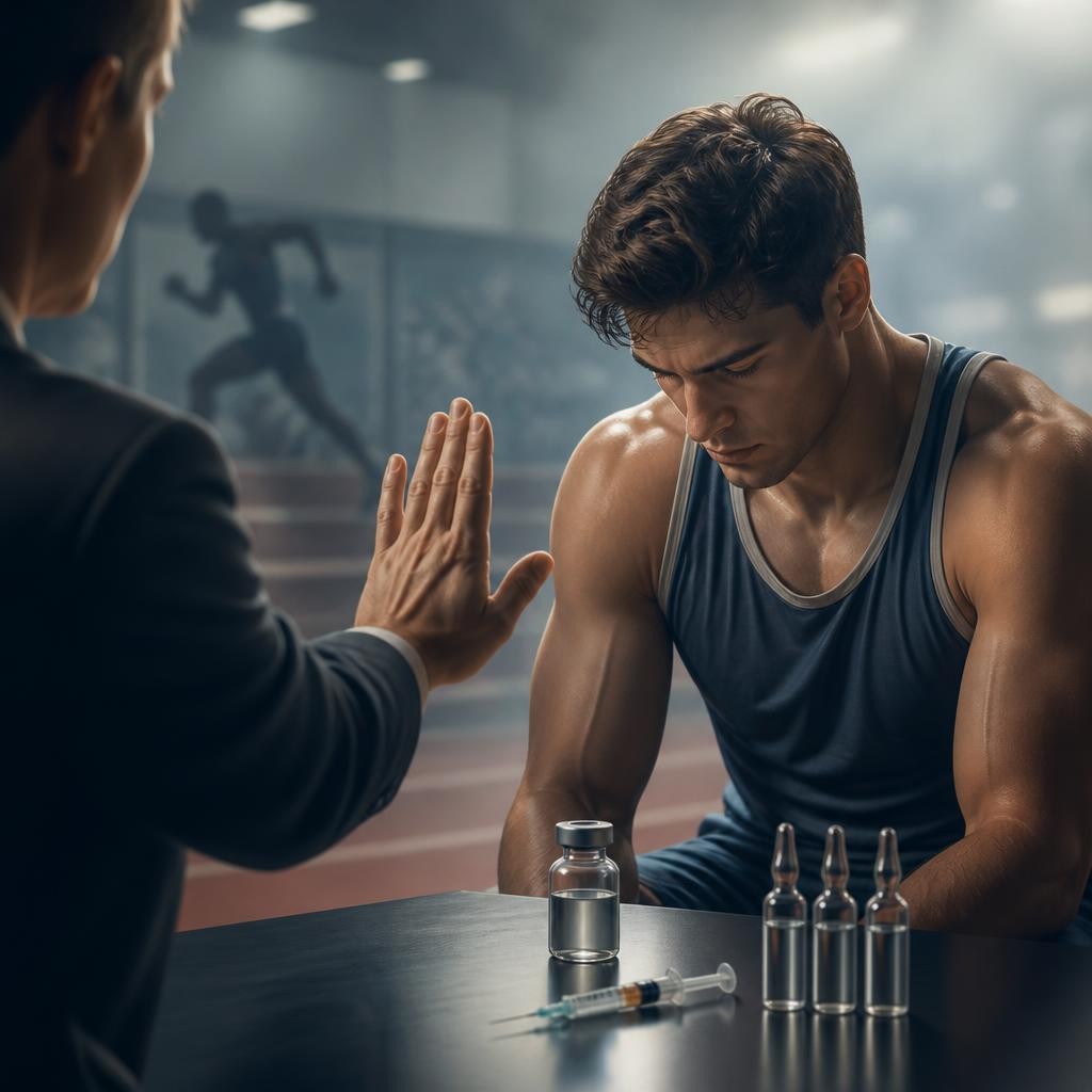 Illustration for the English word “steroid”