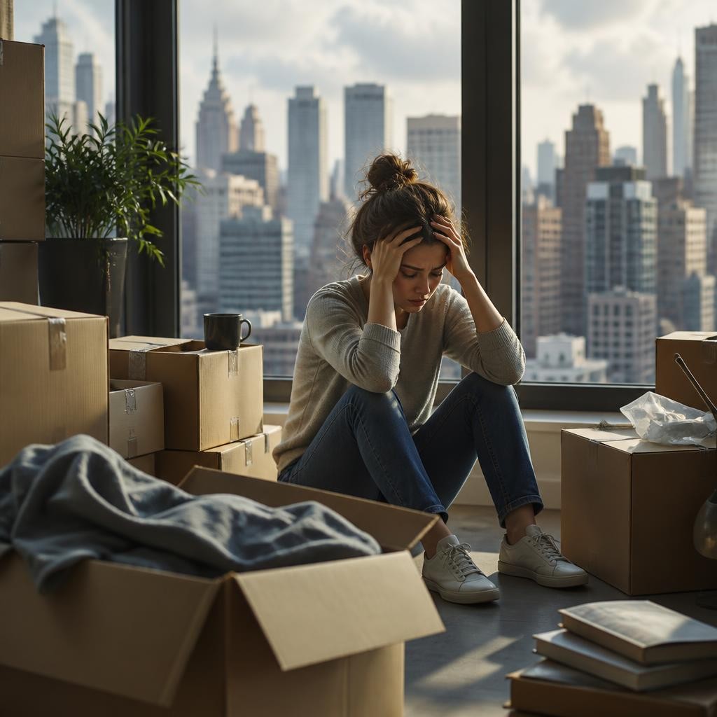 Illustration for the English word “stressful”