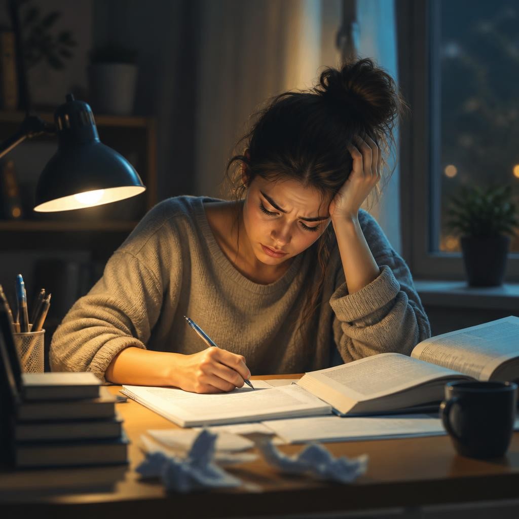 Illustration for the English word “struggle”