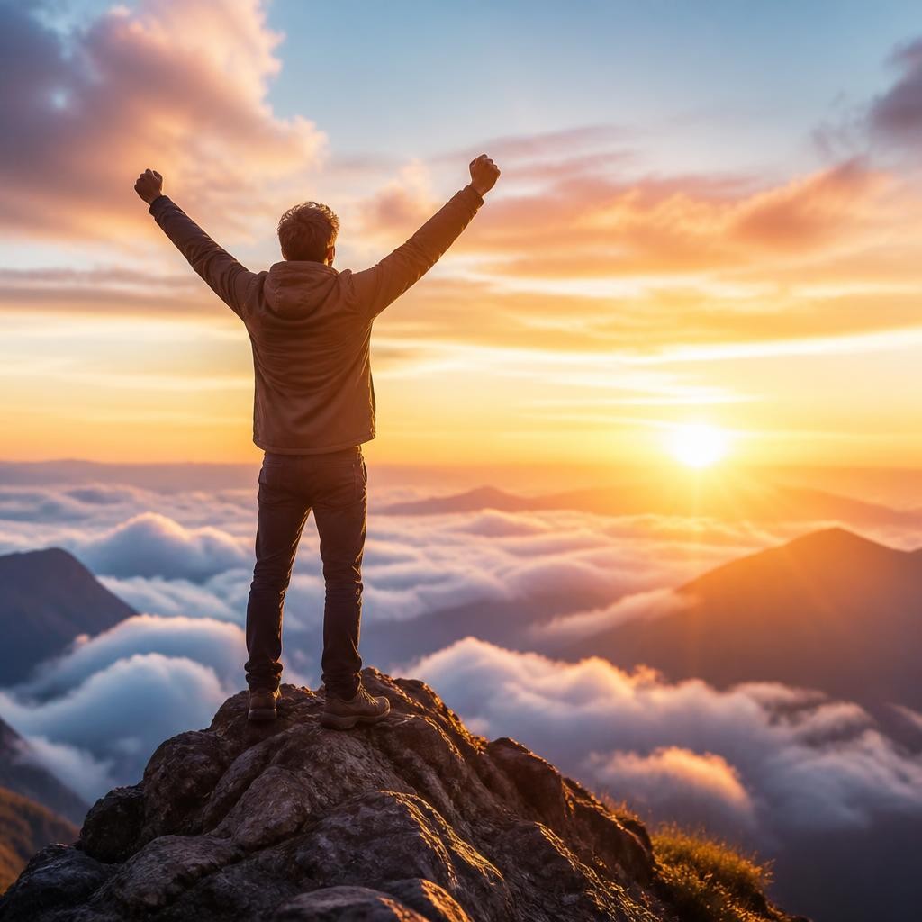 Illustration for the English word “success”