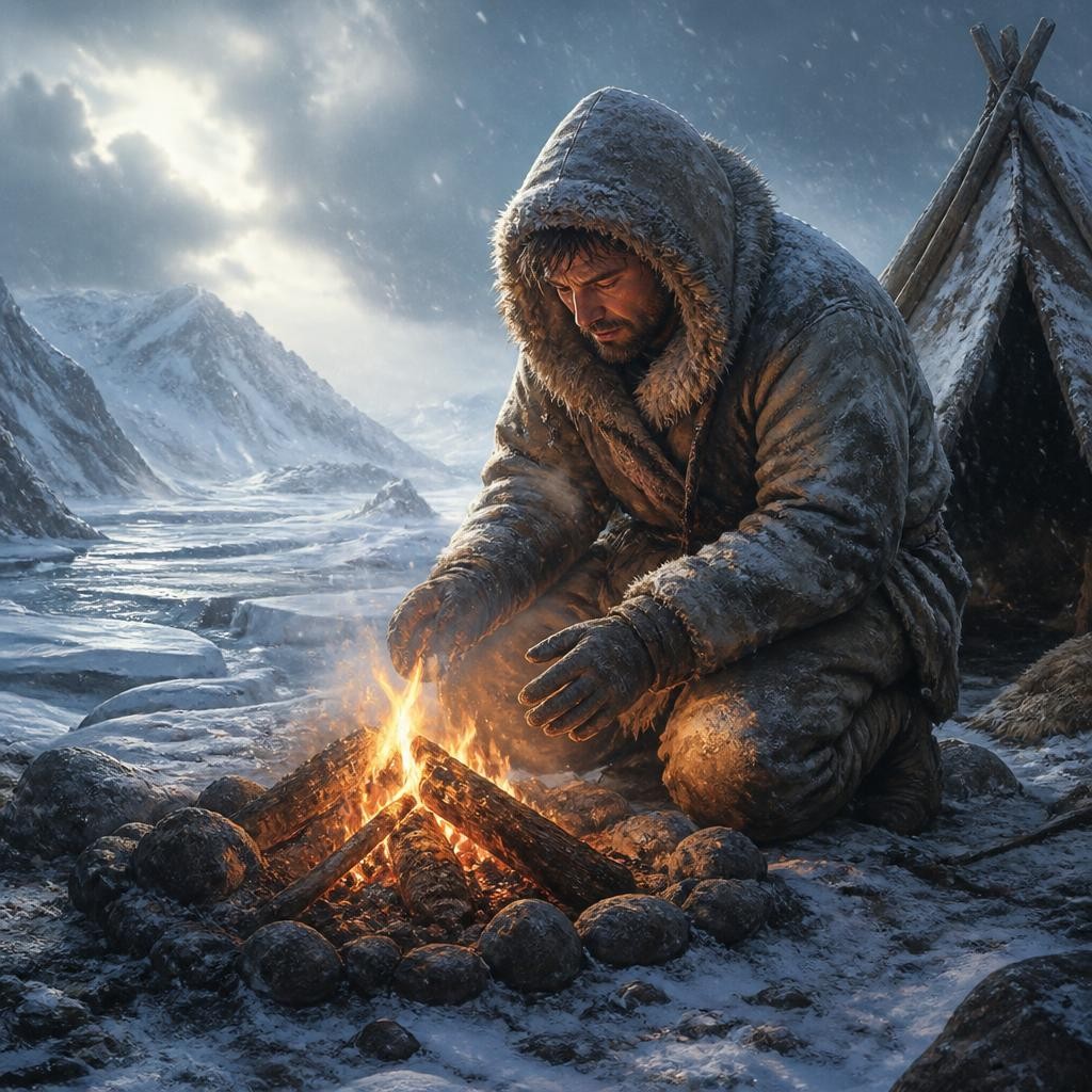 Illustration for the English word “survive”