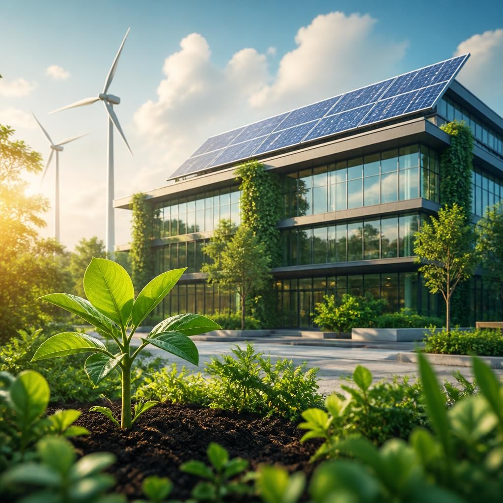 Illustration for the English word “sustainability”