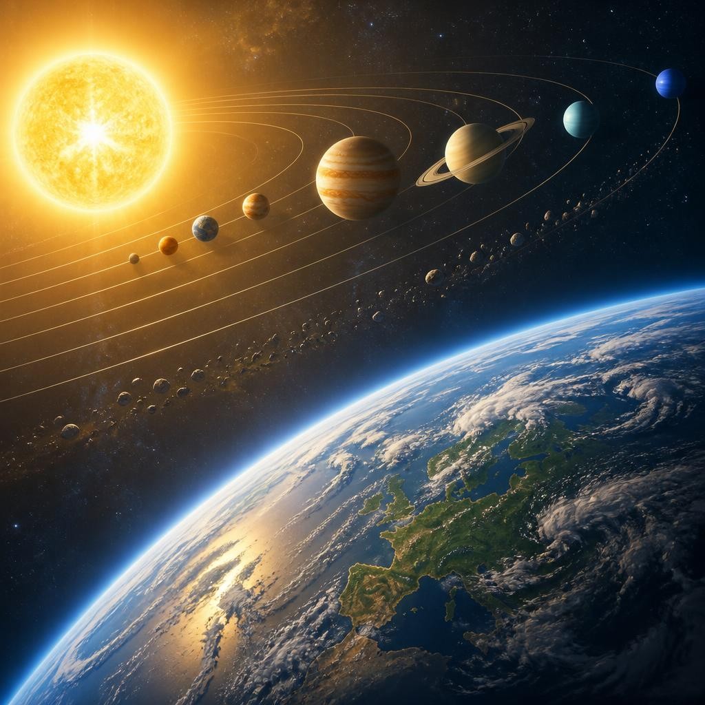 Illustration for the English word “system”