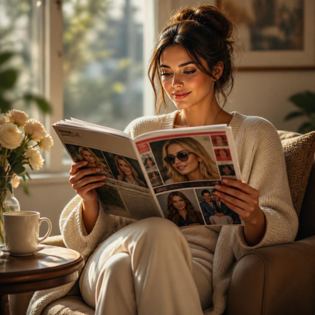 Illustration for the English word “tabloid”