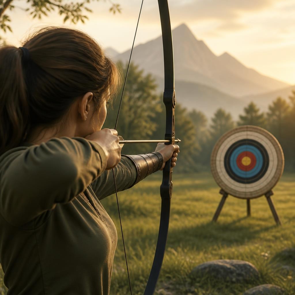 Illustration for the English word “target”