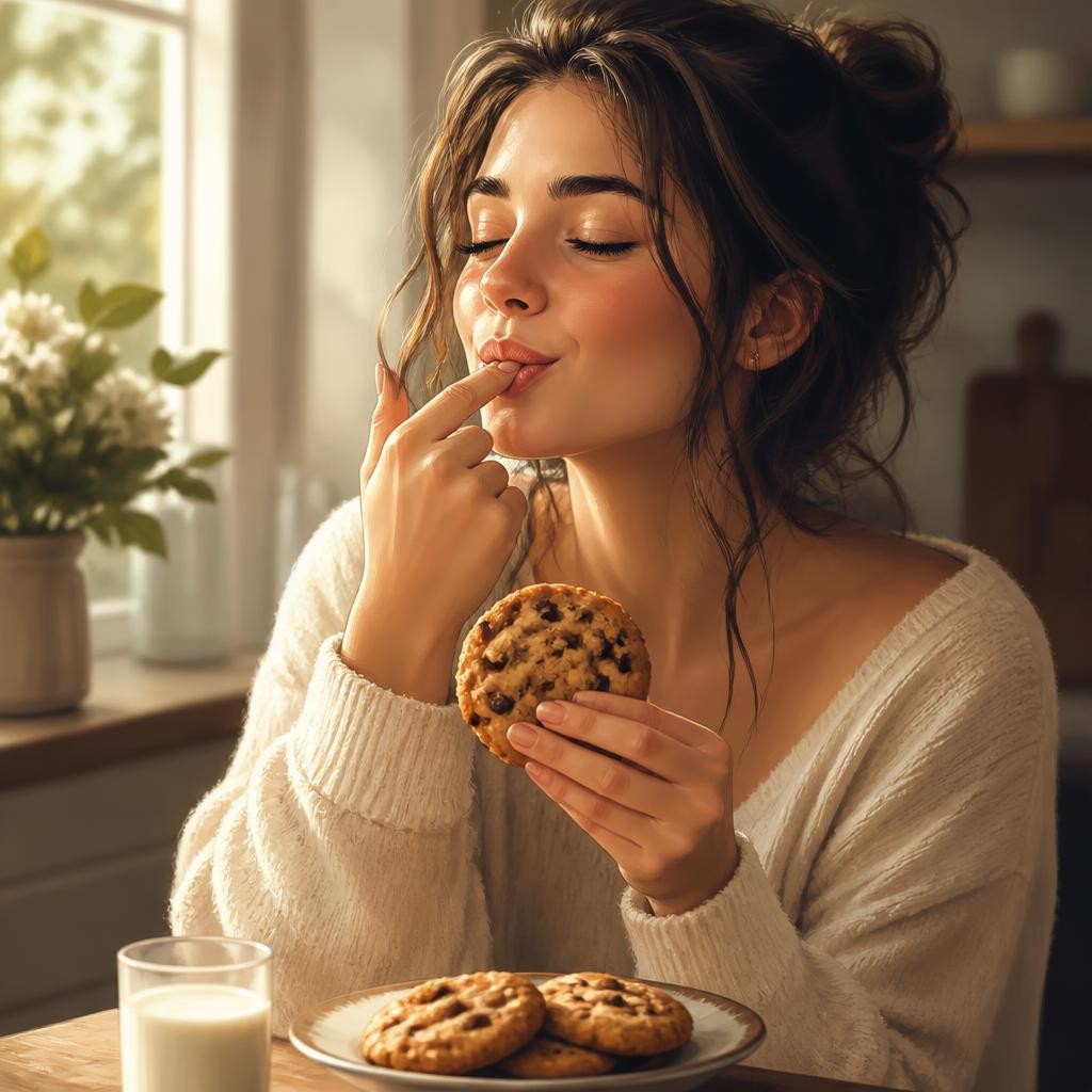 Illustration for the English word “taste”