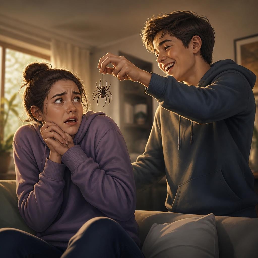 Illustration for the English word “tease”
