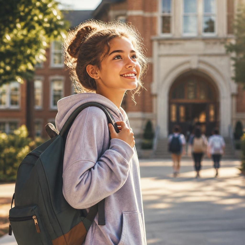 Illustration for the English word “teenager”