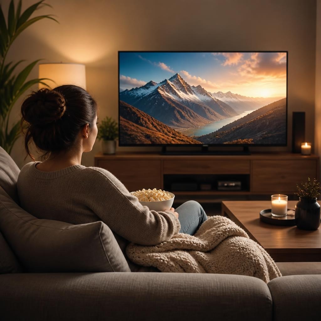 Illustration for the English word “television”
