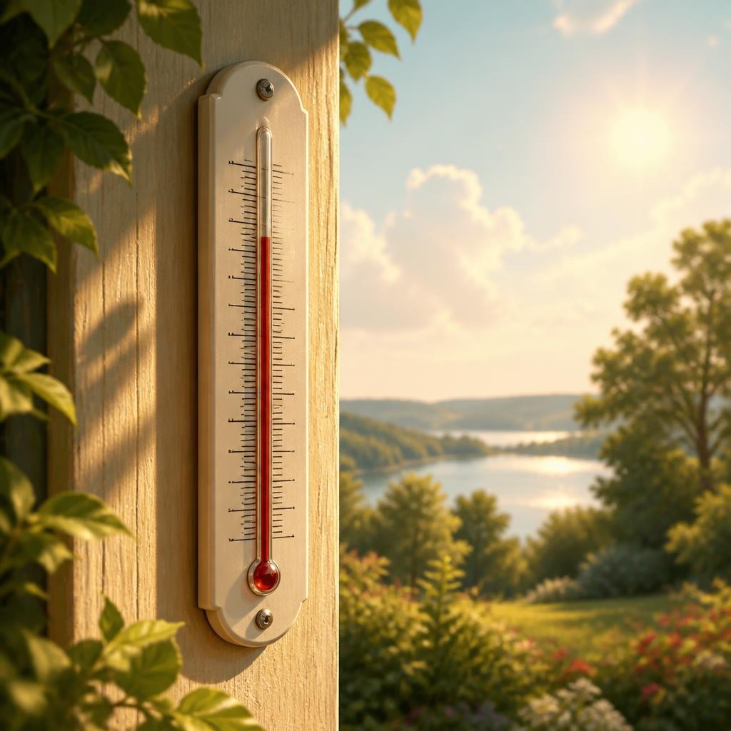 Illustration for the English word “temperature”