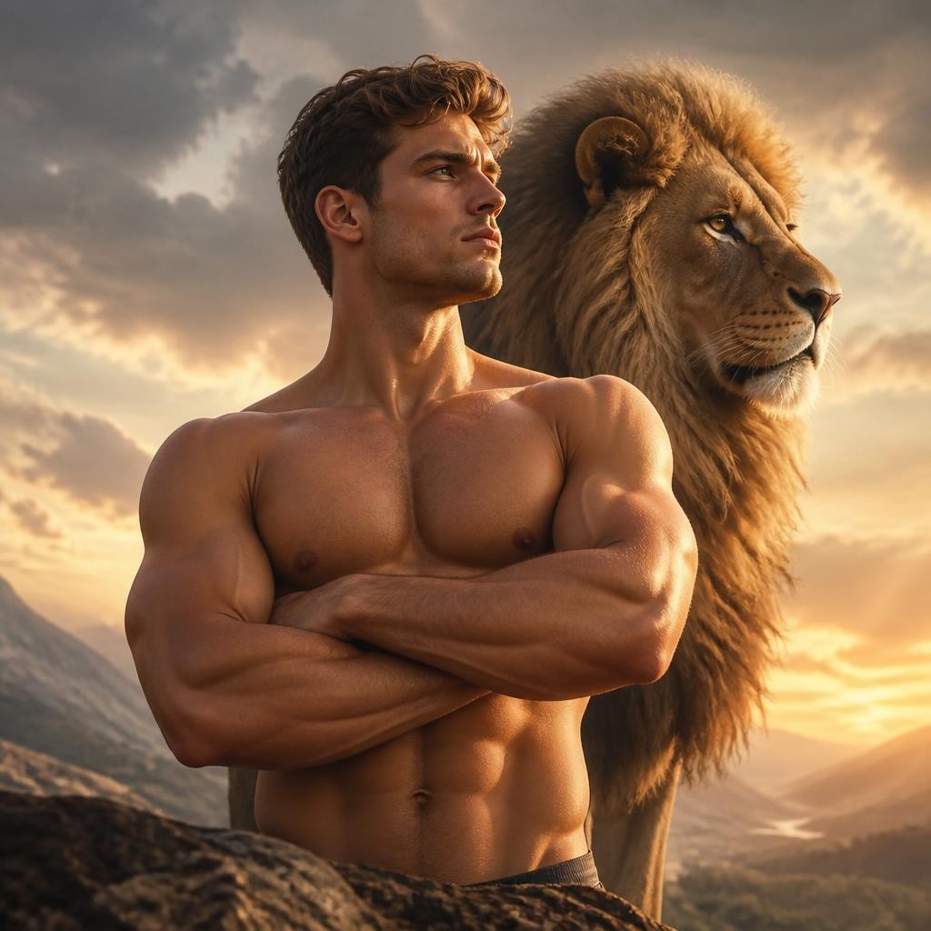 Illustration for the English word “testosterone”