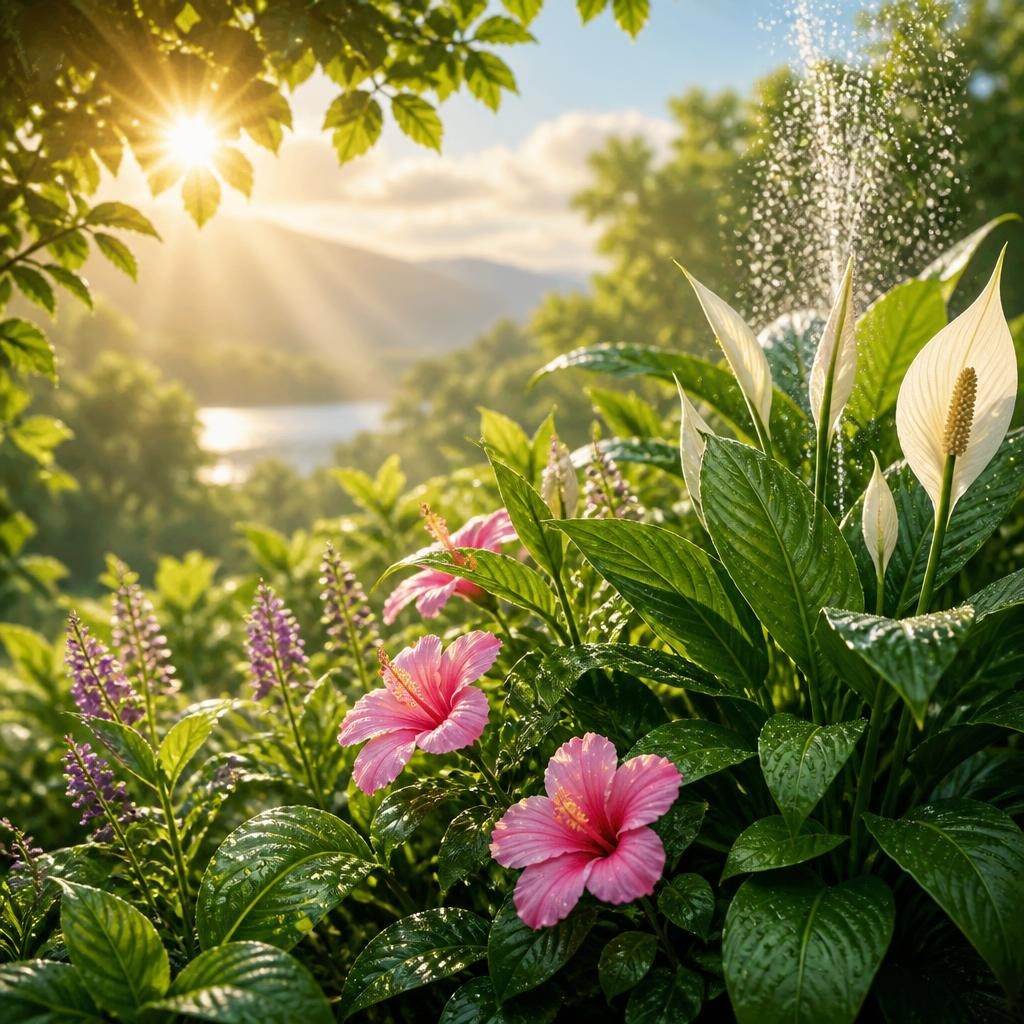 Illustration for the English word “thrive”